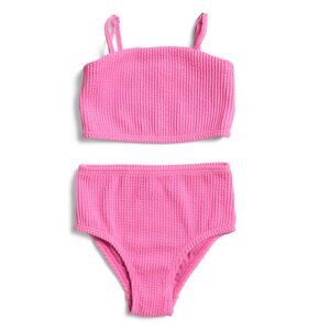 FEATHER 4 ARROW Pink Girls Upf 50 Two-piece Swimsuit